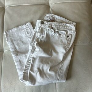 True Religion white jeans